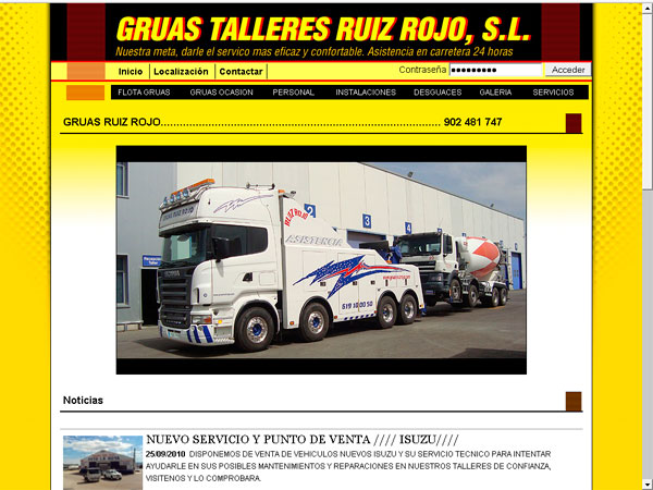 Gruas Ruiz Rojo