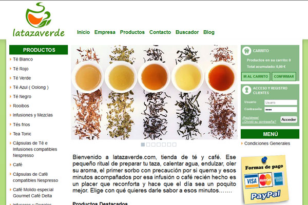 La Taza Verde - Tienda de té y café