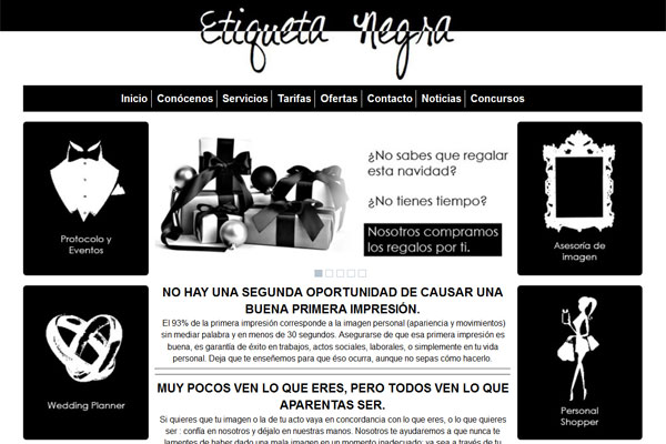 Etiqueta Negra - Asesoría de imagen, wedding planner